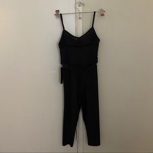 Carbon 38 Black Workout Jumpsuit
